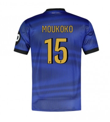 OGC Nice Youssoufa Moukoko #15 Tercera Equipación 2024-25 Manga Corta